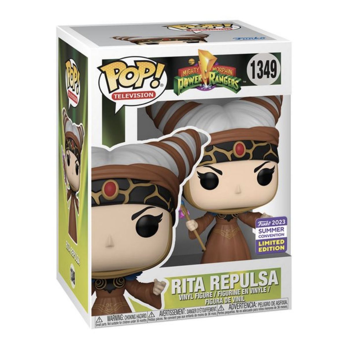 FUNKO - Rita Repulsa Funko Pop 1349 Power Rangers Exclusivo
