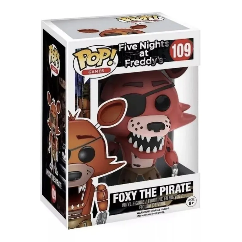 FUNKO - Foxy El Pirata Funko Pop 109 Five Nights At Freddys Fnaf