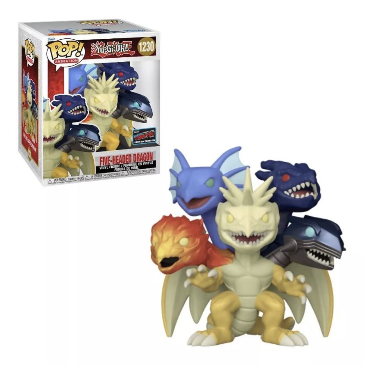 FUNKO - Dragon De 5 Cabezas Funko Pop 1230 Yu Gi Oh Presencial