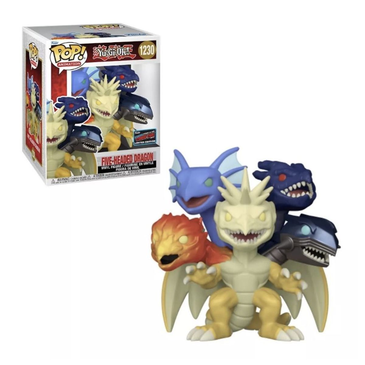 FUNKO - Dragon De 5 Cabezas Funko Pop 1230 Yu Gi Oh Presencial