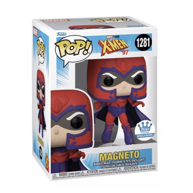 FUNKO - Magneto Funko Pop 1281 X men Exclusivo Funkoshop Original