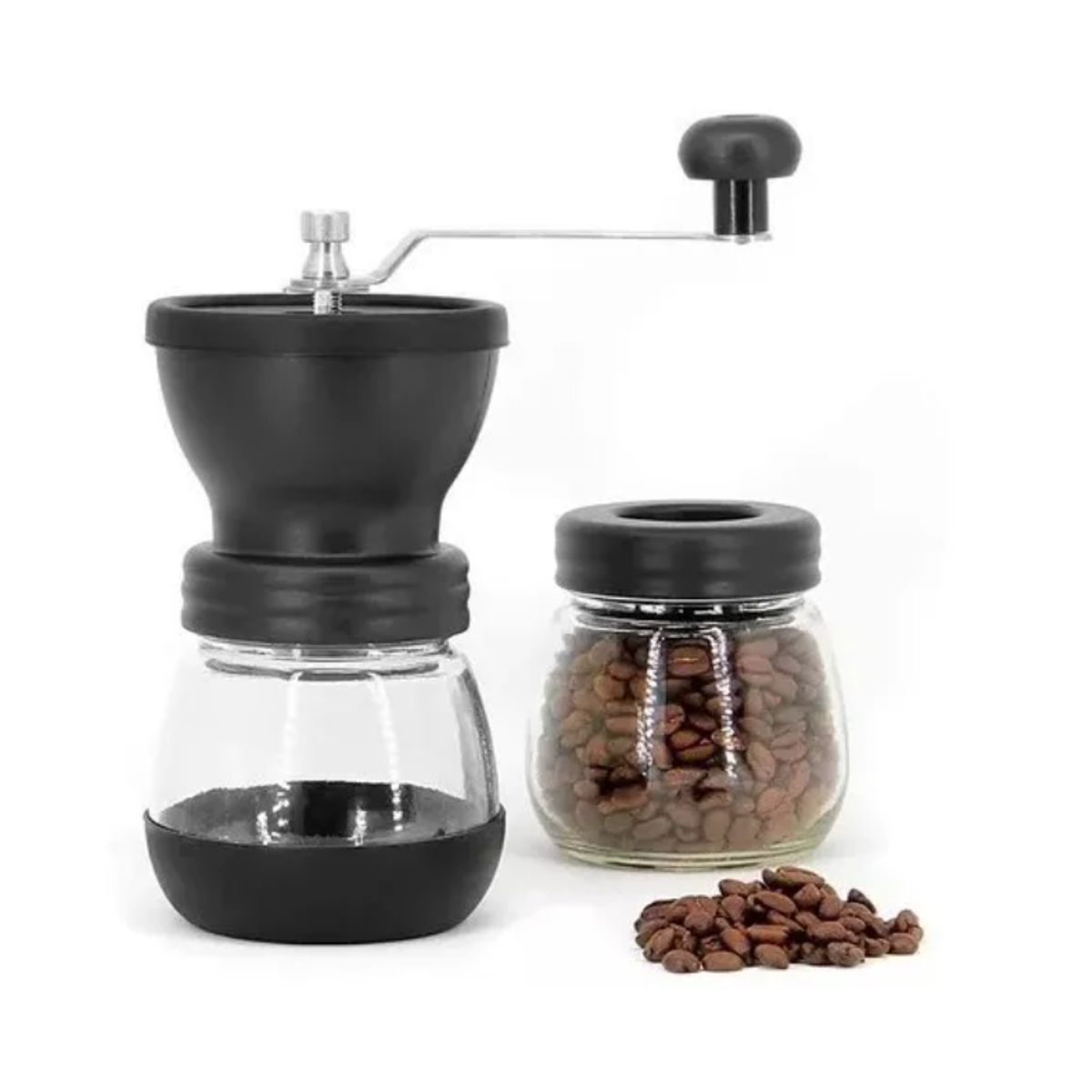 GENERICO - Molinillo de café con frasco + taza mug 400 ml