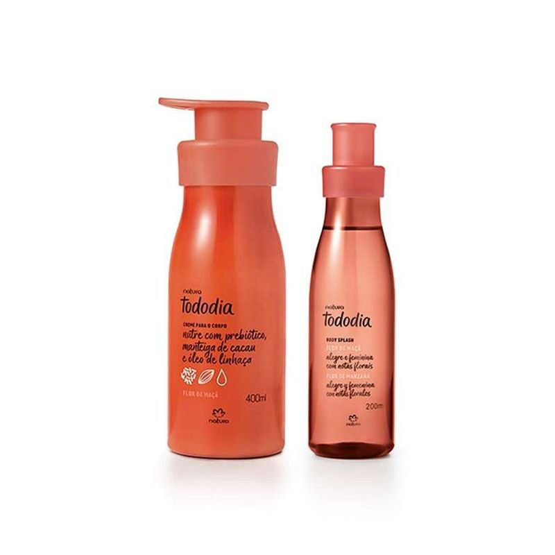 NATURA - Tododia Flor de Manzana Hidratante Corporal 400ml con Spray