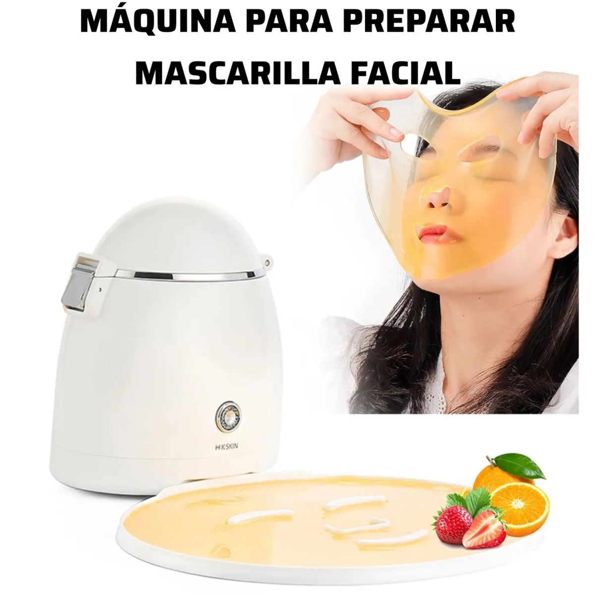 Máquina De Hacer Mascarillas de Colágeno + 8 péptidos de regalo, marca OEM - Foto Principal