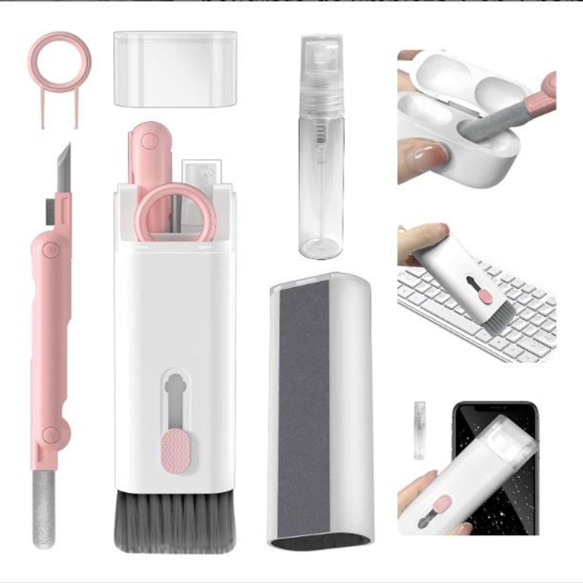 GENERICO - Kit de limpieza electrónico 7 en 1