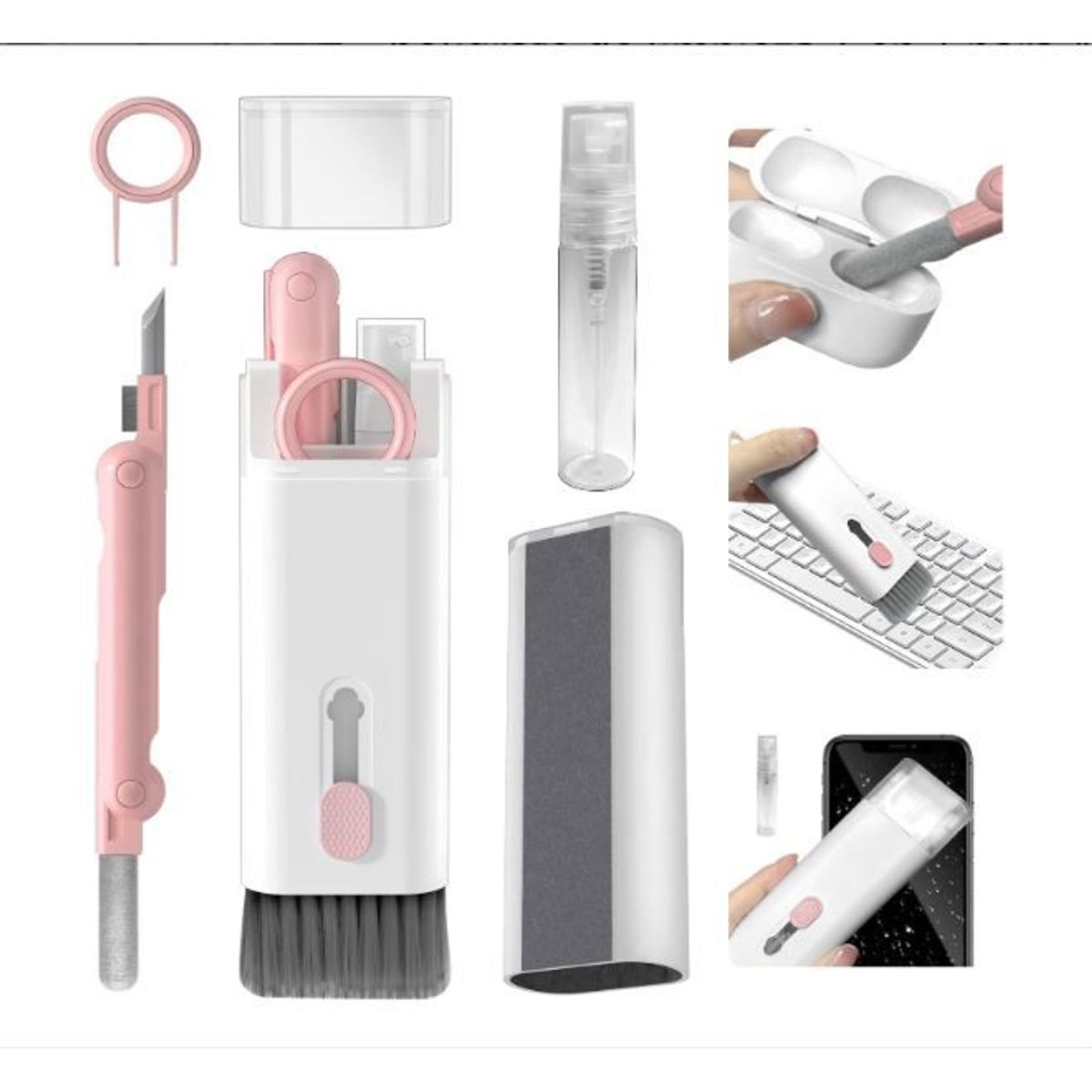 GENERICO - Kit de limpieza electrónico 7 en 1