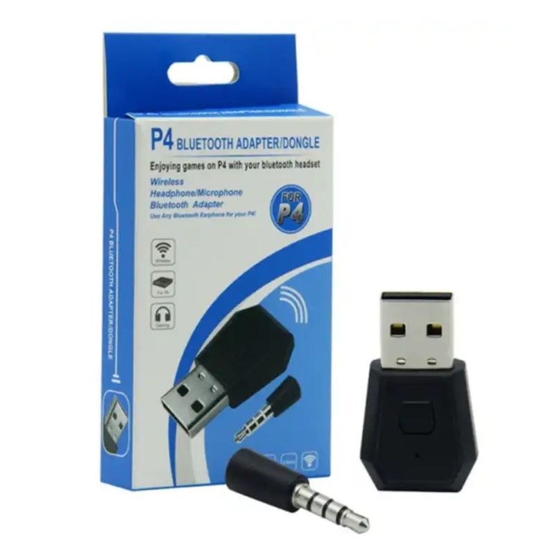 GENERICO - Adaptador Bluetooth Playstation 4 Transmisor de Audio Inalámbrico L-02