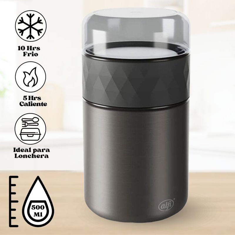 THERMOS - Termo Para  Alimentos Alfi 2 EN 1 500 Ml
