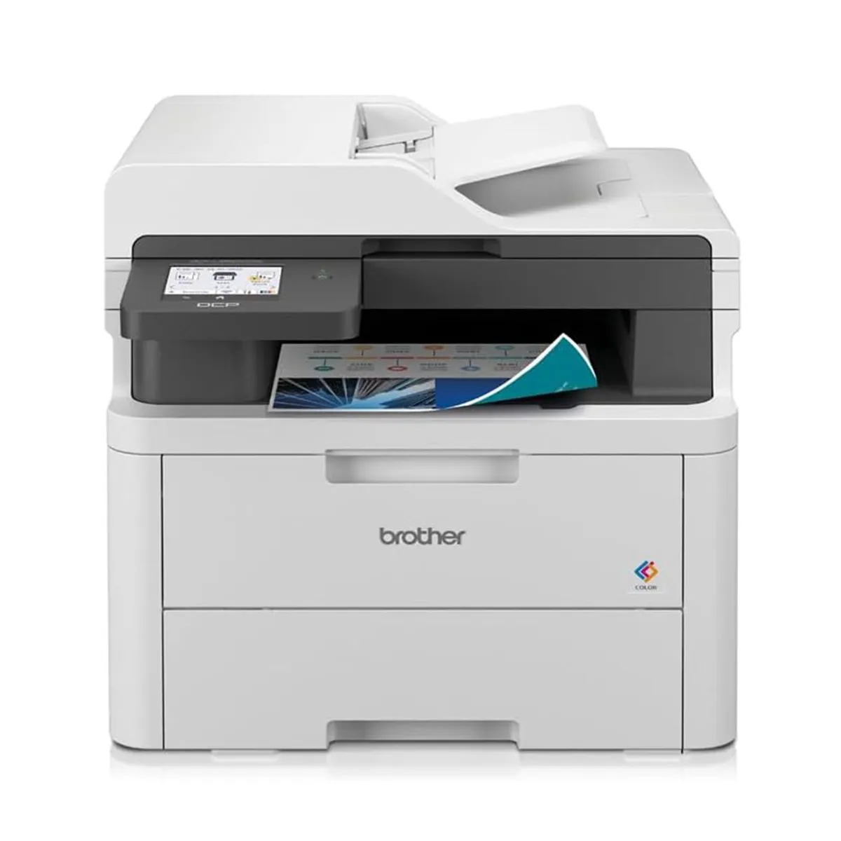 BROTHER - Impresora Brother DCP-L3560CDW LED Color Multifuncional Laser