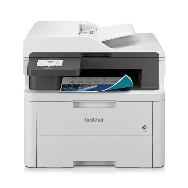 BROTHER - Impresora Brother DCP-L3560CDW LED Color Multifuncional Laser