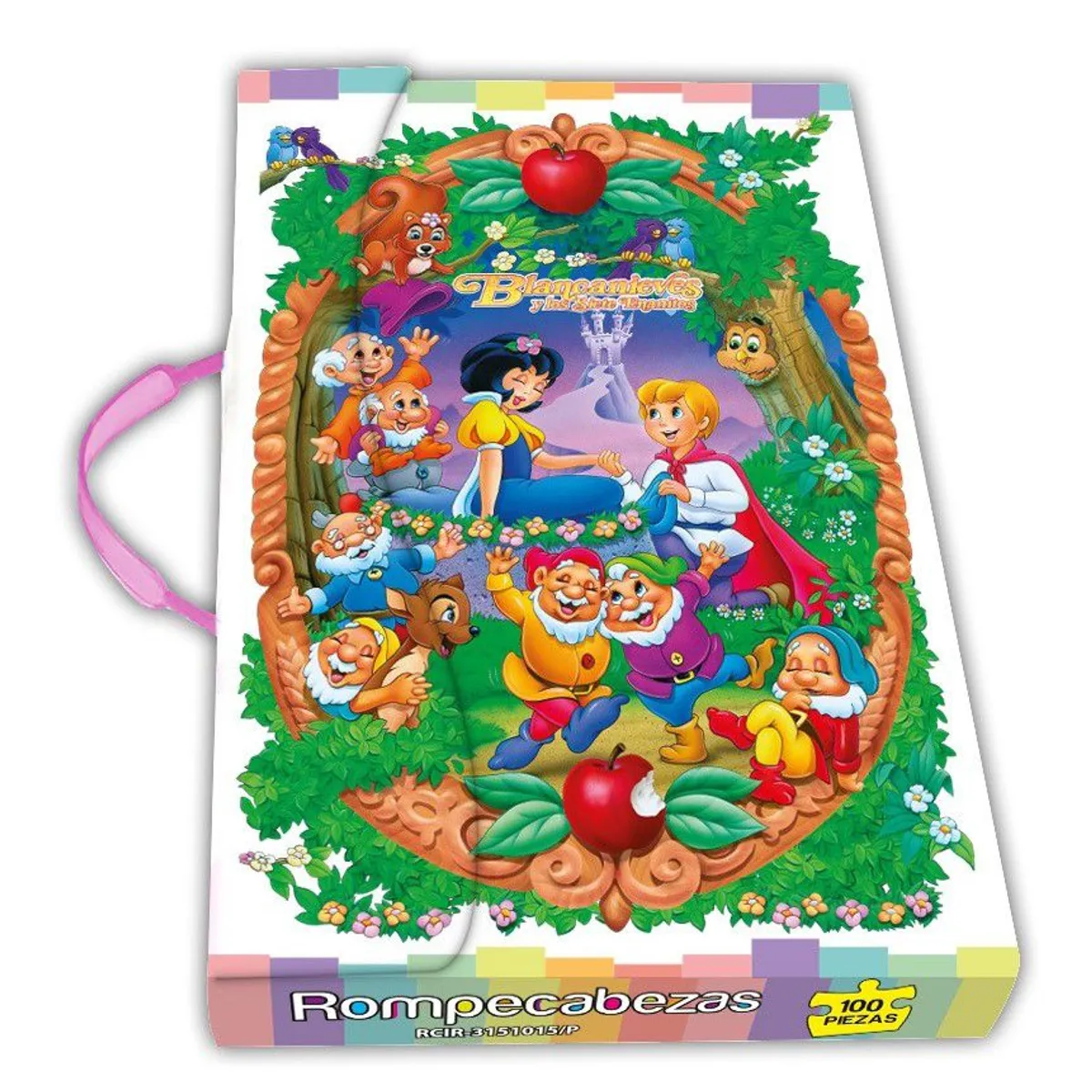 GENERICO - ROMPECABEZAS 100 PZAS BLANCA NIEVES Y LOS 7 ENANITOS