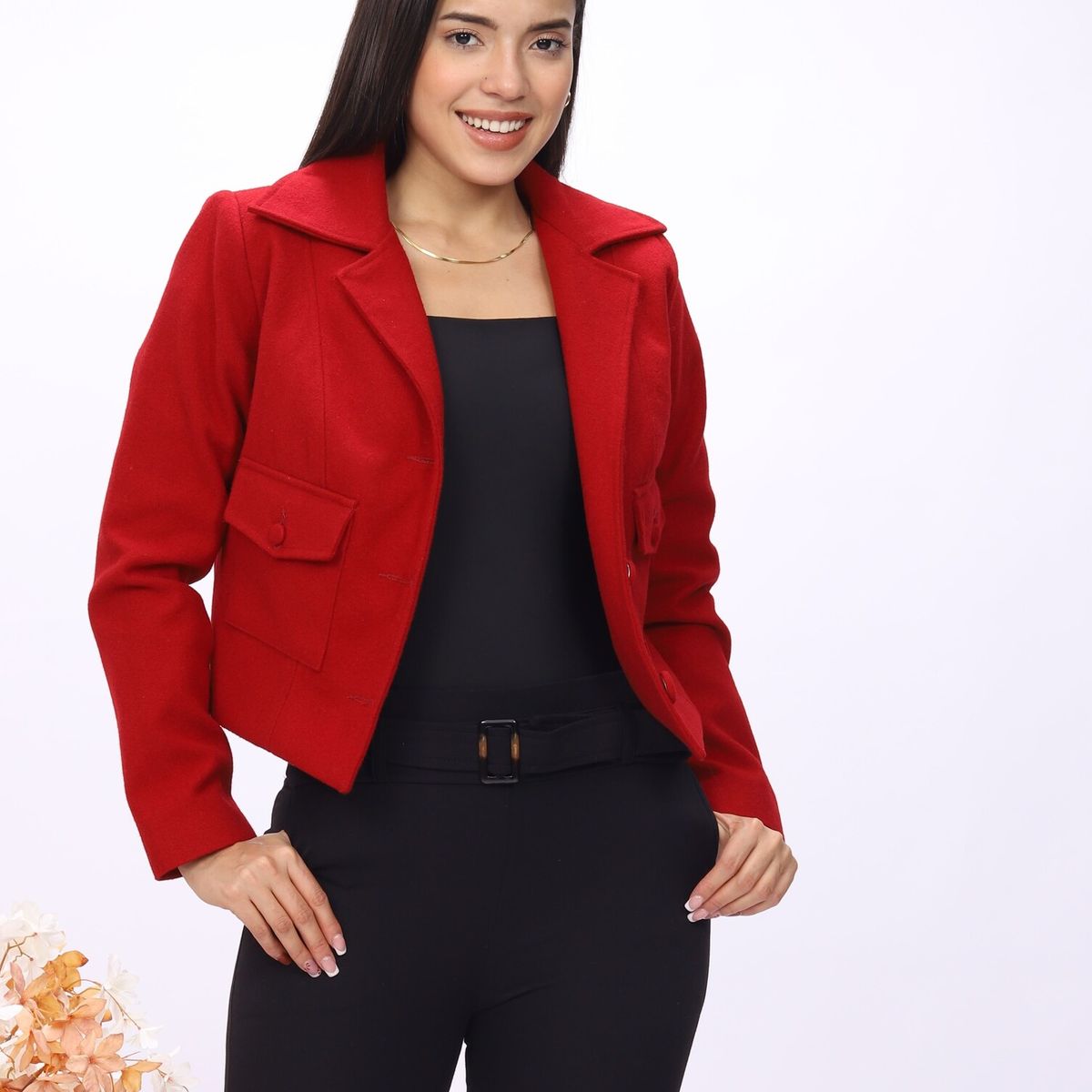 NANCY'S COLLECTION - Abrigo de paño Mujer Nancys Collection