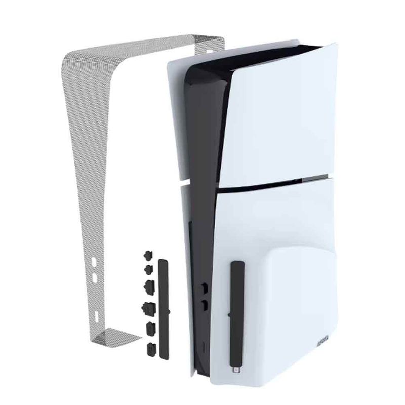 VARIOS - Kit Protector de Polvo para PS5 SLIM con Lector y Digital ipg