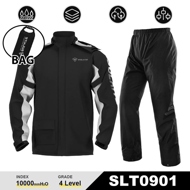 GENERICO - Traje 100% impermeable perfecto perfecto para conducir tu motocicleta