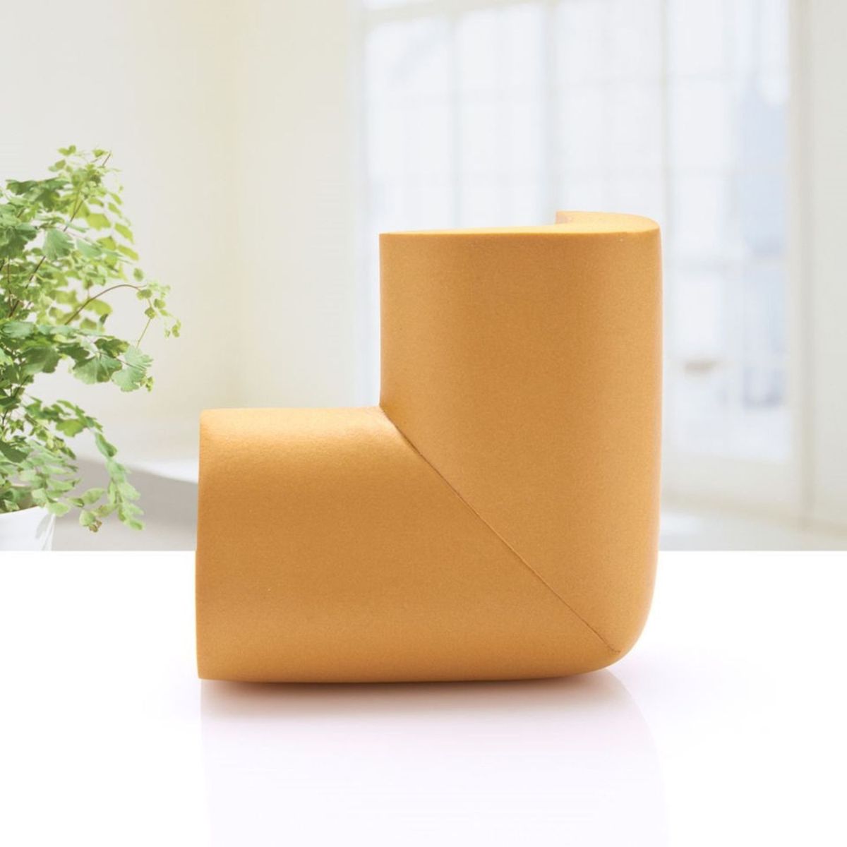 GENERICO - Protector Esquinero 8 Pzs Mostaza para Muebles