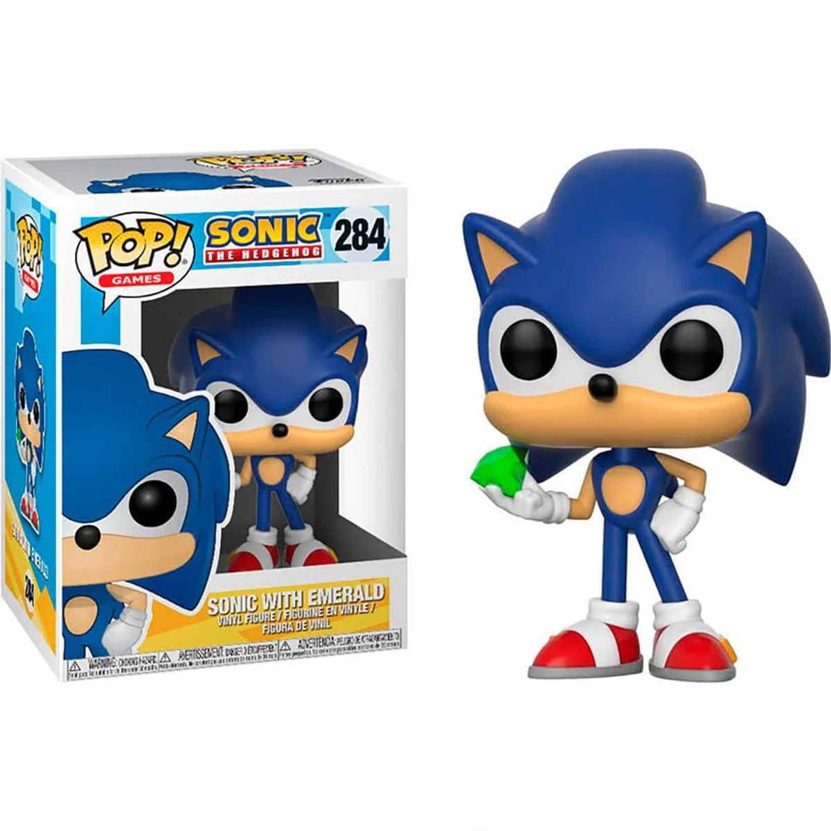FUNKO - Funko Pop Sonic with Emerald