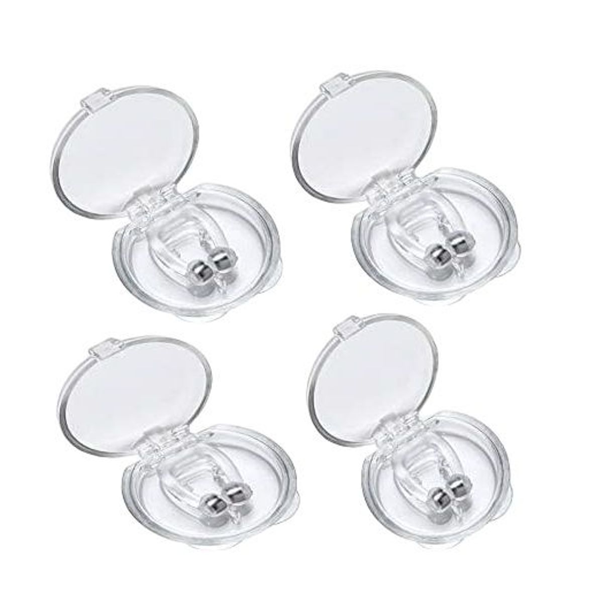 GENERICO - ANTIRONQUIDOS ACTUALIZADOS CON 4 CLIPS MAGNÉTICOS PARA LA NARIZ