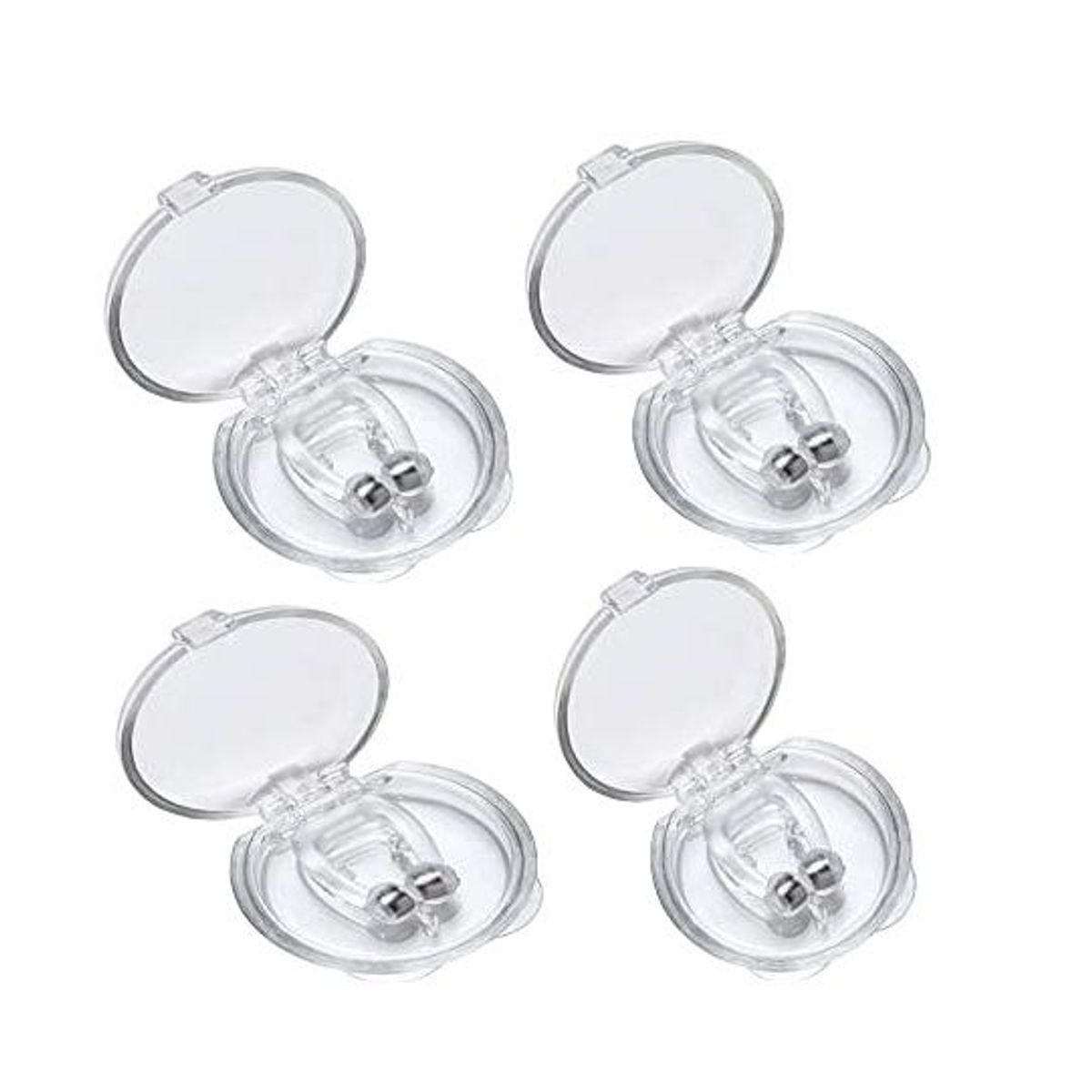 GENERICO - ANTIRONQUIDOS ACTUALIZADOS CON 4 CLIPS MAGNÉTICOS PARA LA NARIZ