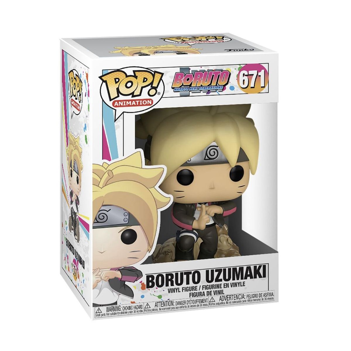 FUNKO - Boruto Uzumaki Funko Pop 671 Naruto Next Generations