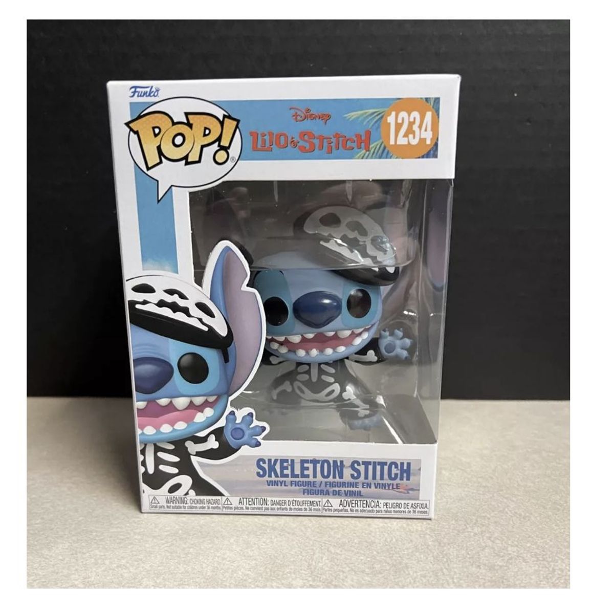 FUNKO - Skeleton Stitch Funko Pop 1234 Lilo Y Stitch Exclusivo