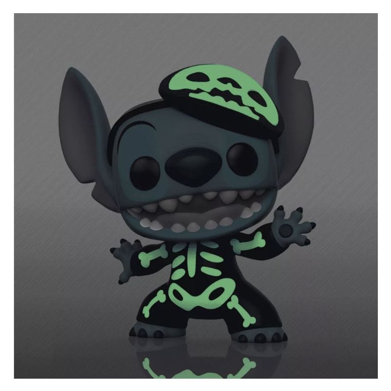 FUNKO - Skeleton Stitch Chase Glow Funko Pop 1234 Lilo Y Stitch