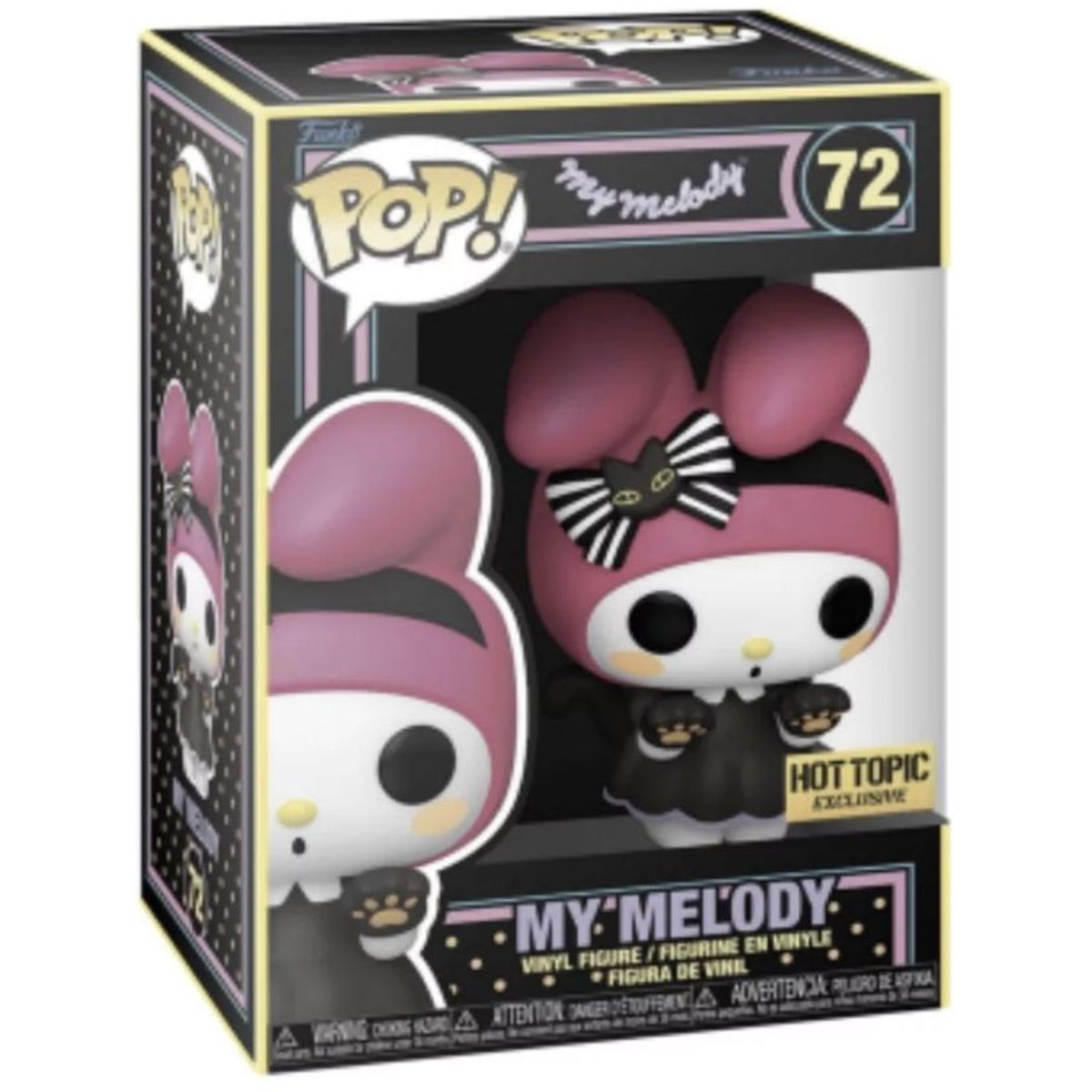 FUNKO - My Melody Black Light Funko Pop 72 Hello Kitty Exclusivo