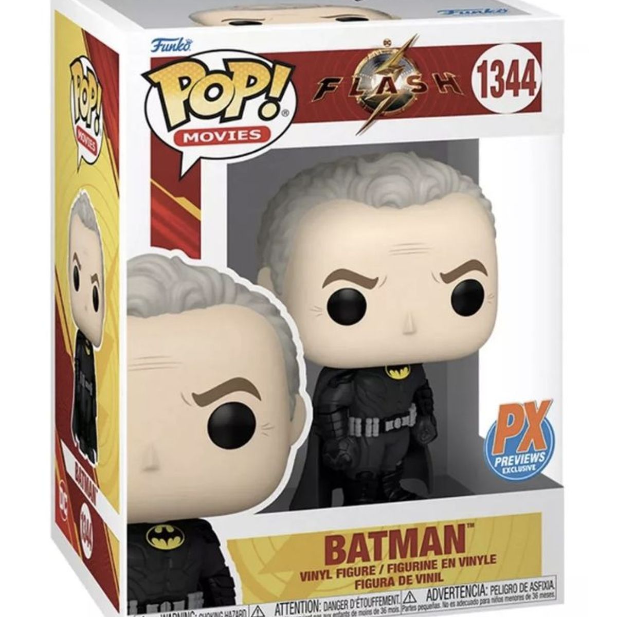 FUNKO - Batman Funko Pop 1344 Michael Keaton Exclusivo Flash