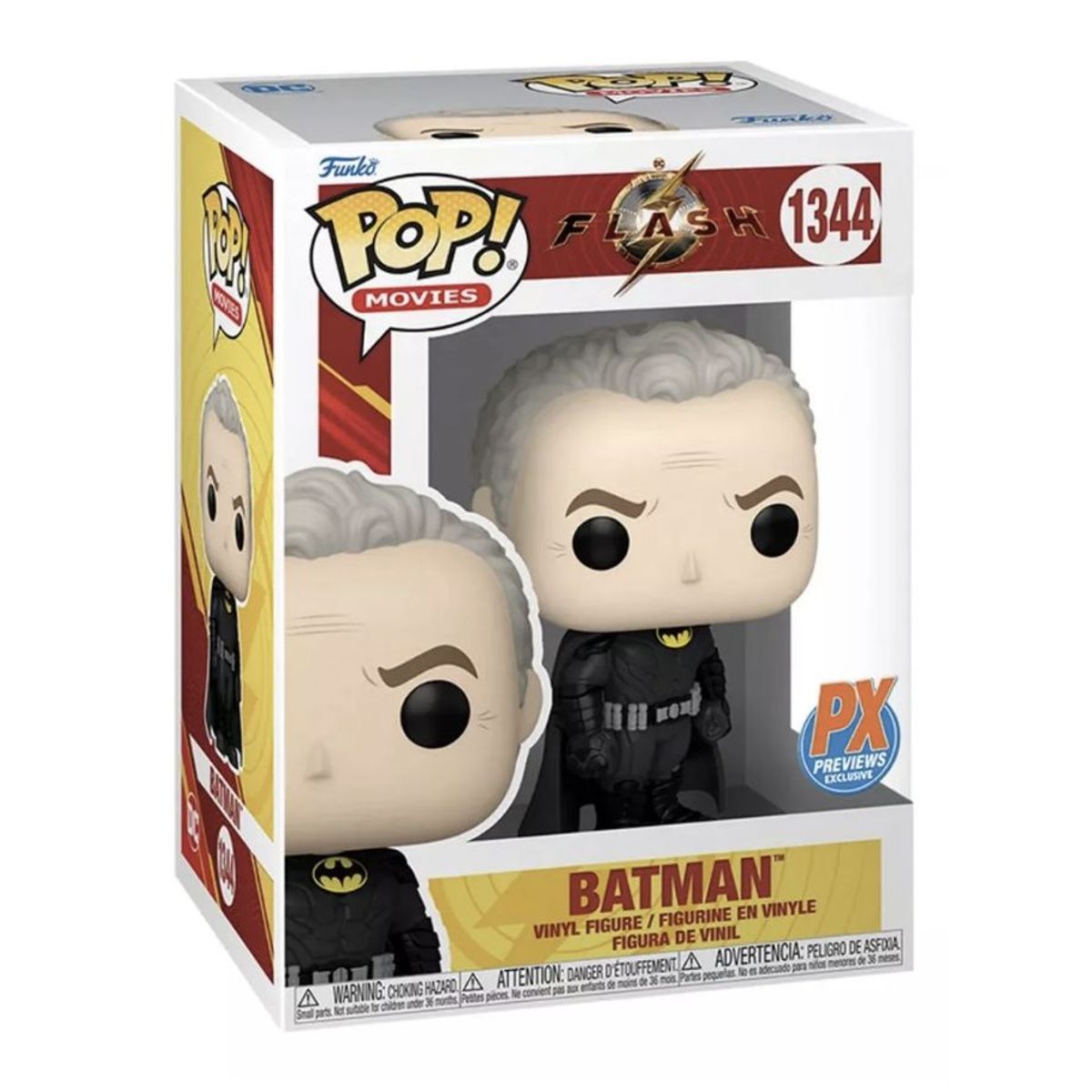 FUNKO - Batman Funko Pop 1344 Michael Keaton Exclusivo Flash