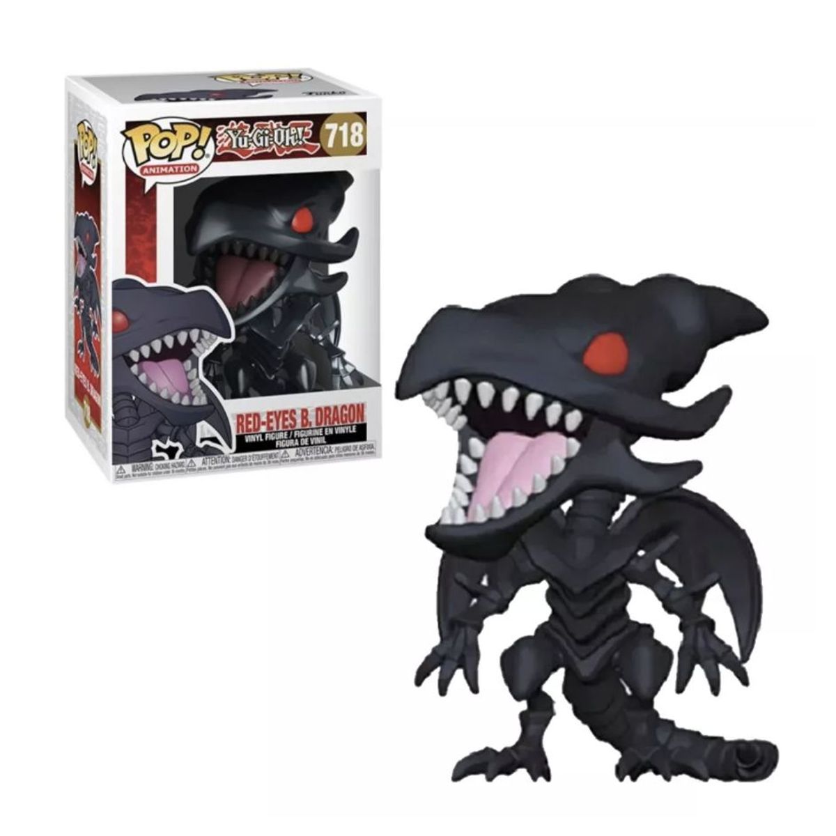 FUNKO - Red Eyes Black Dragon Funko Pop 718 Yu-gi-oh