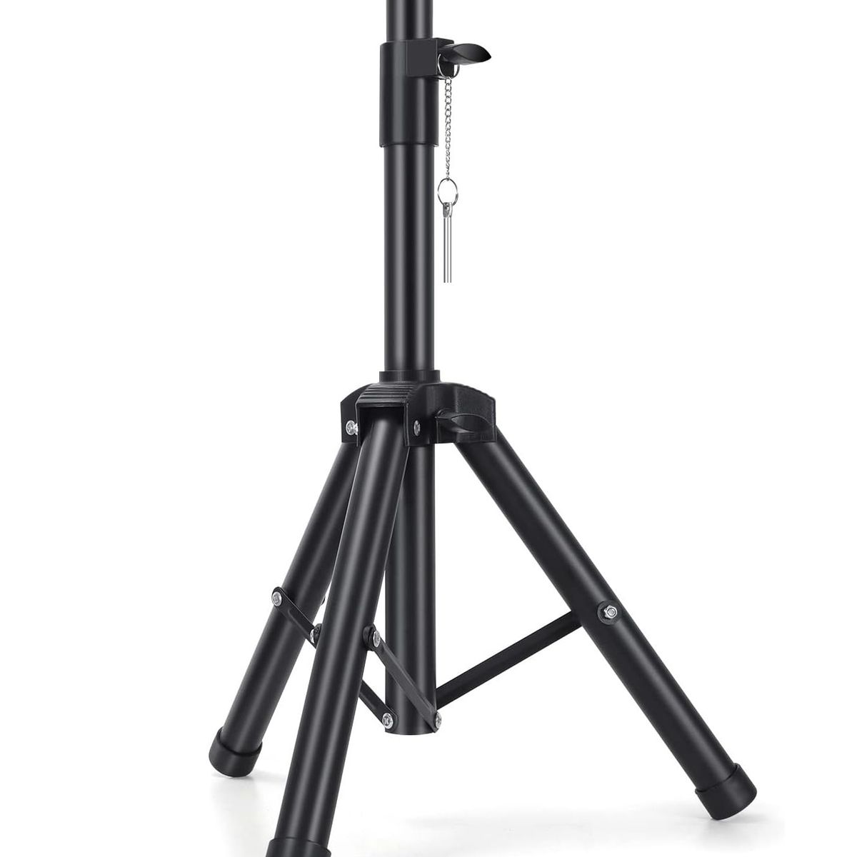 GENERICO - Tripode Soporte Para Parlante Altura 130 Cm Ajustable Negro