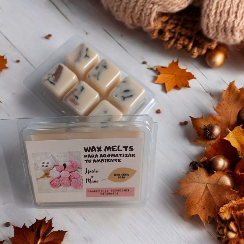 GENERICO - WAX MELTS DE CERA DE SOJA VAINILLA CANELA