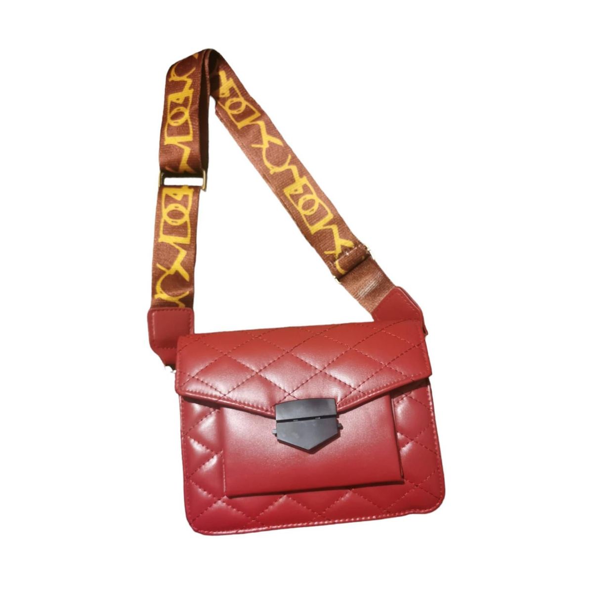 GENERICO - Cartera para dama con broche metálico