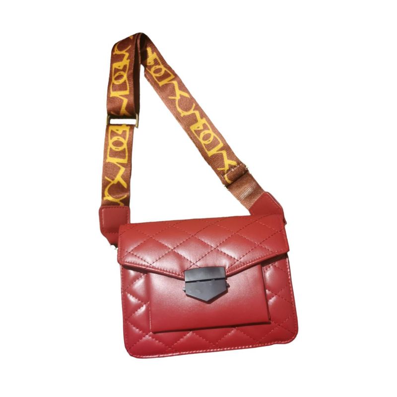 GENERICO - Cartera para dama con broche metálico