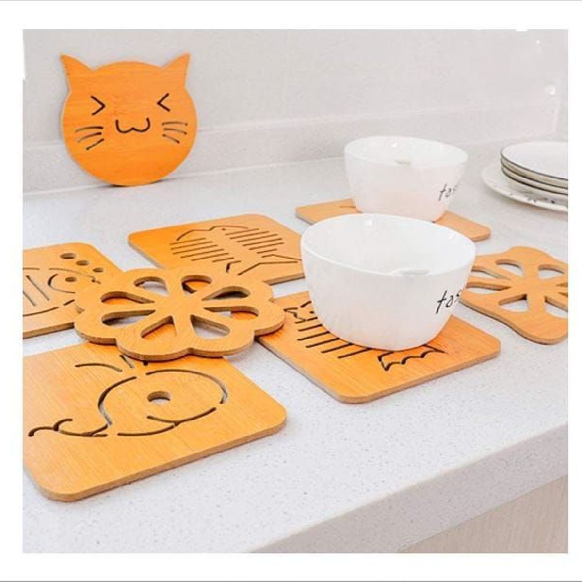 GENERICO - Posavasos para Hogar Multifuncional