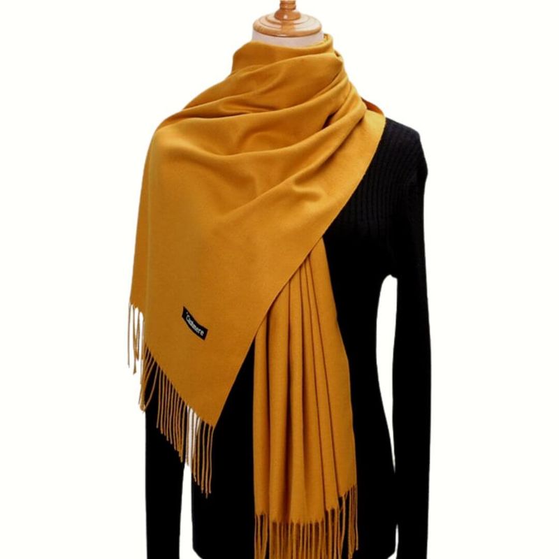 GENERICO - Maxi Bufandas Cashmere Pashmina 180x70cms