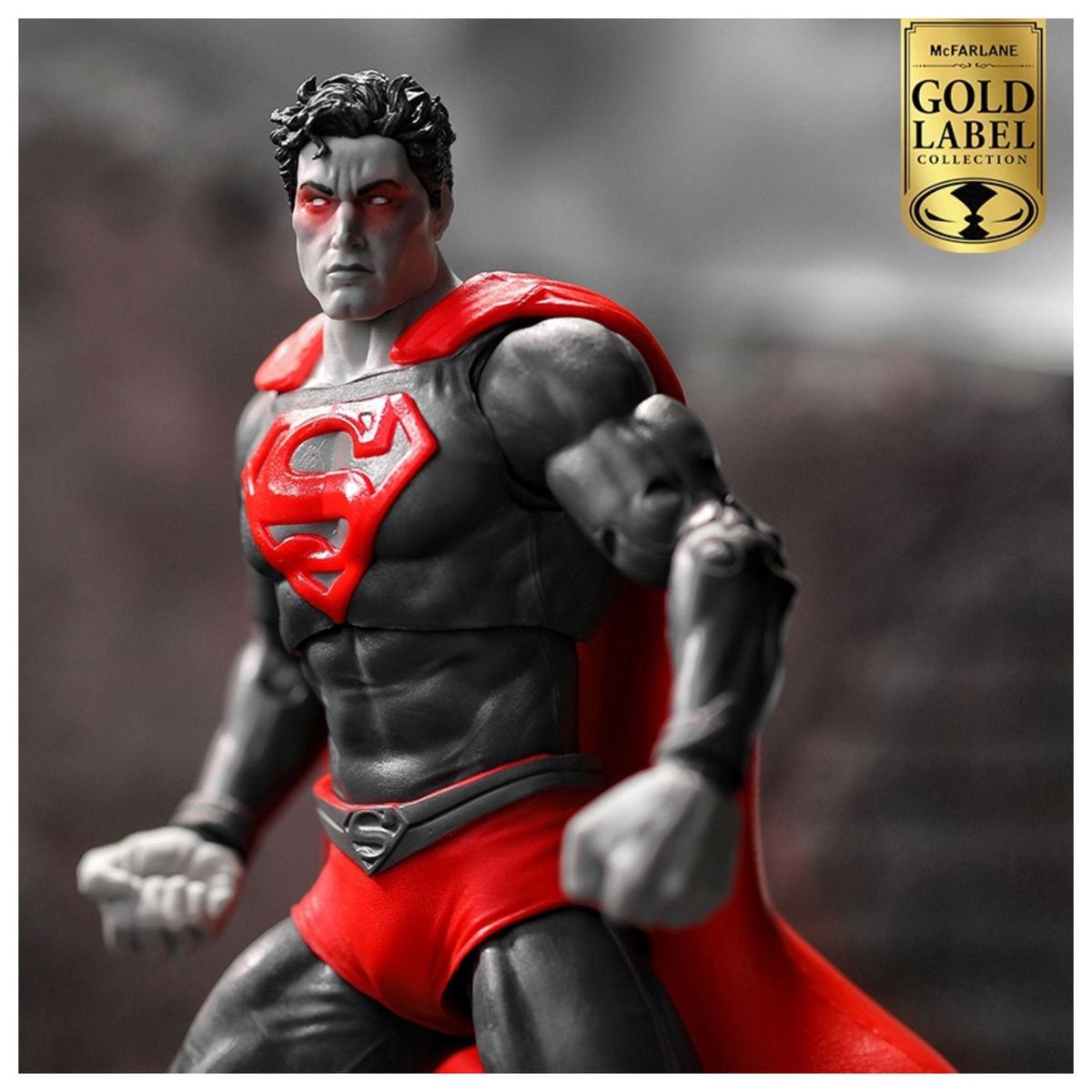 MCFARLANE - DC Comics Superman Limited Black & White Accent Edition