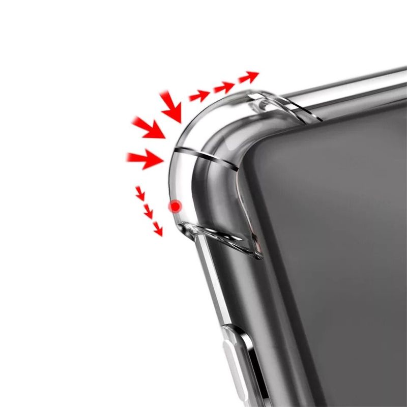 GENERICO - CASE FUNDA PARA NOTHING PHONE 2A - ANTISHOCK TRANSPARENTE