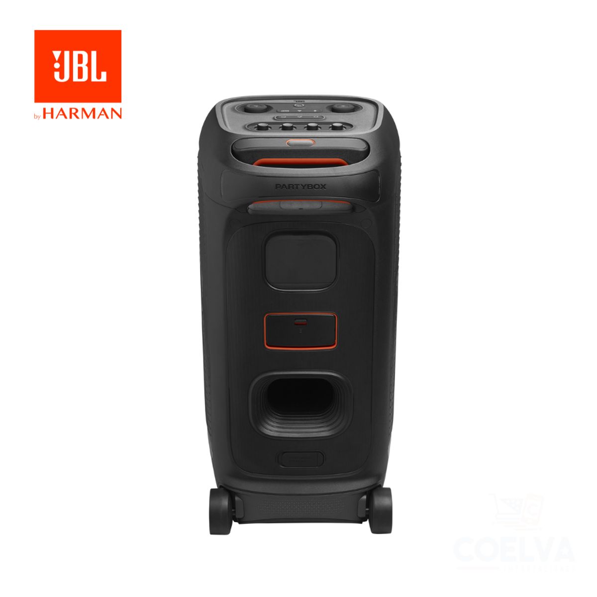 JBL - JBL PartyBox Stage 320 Parlante Bluetooth de 240W Hasta 18 Hras - BK
