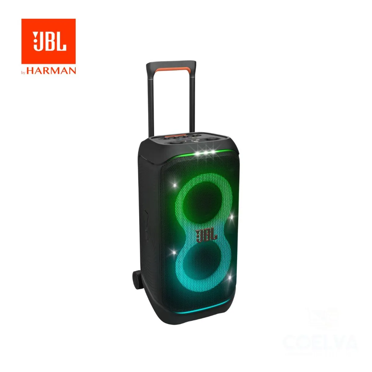 JBL - JBL PartyBox Stage 320 Parlante Bluetooth de 240W Hasta 18 Hras - BK