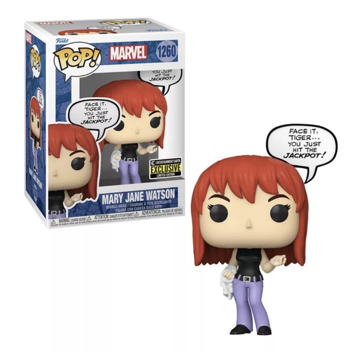 FUNKO - Mary Jane Watson Funko Pop 1260 Spiderman Exclusivo