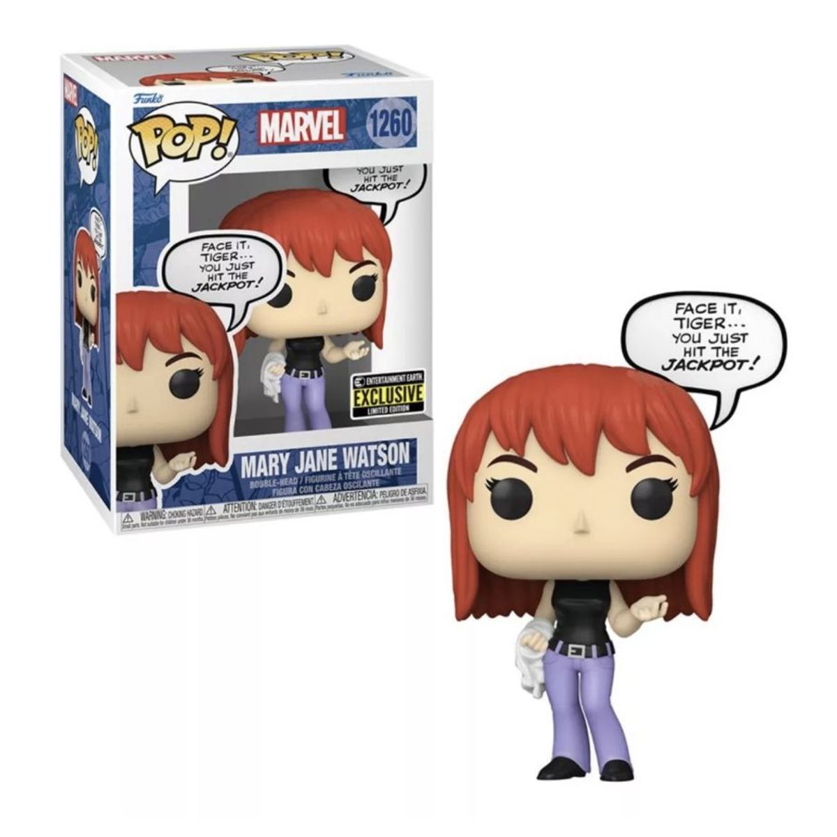 FUNKO - Mary Jane Watson Funko Pop 1260 Spiderman Exclusivo