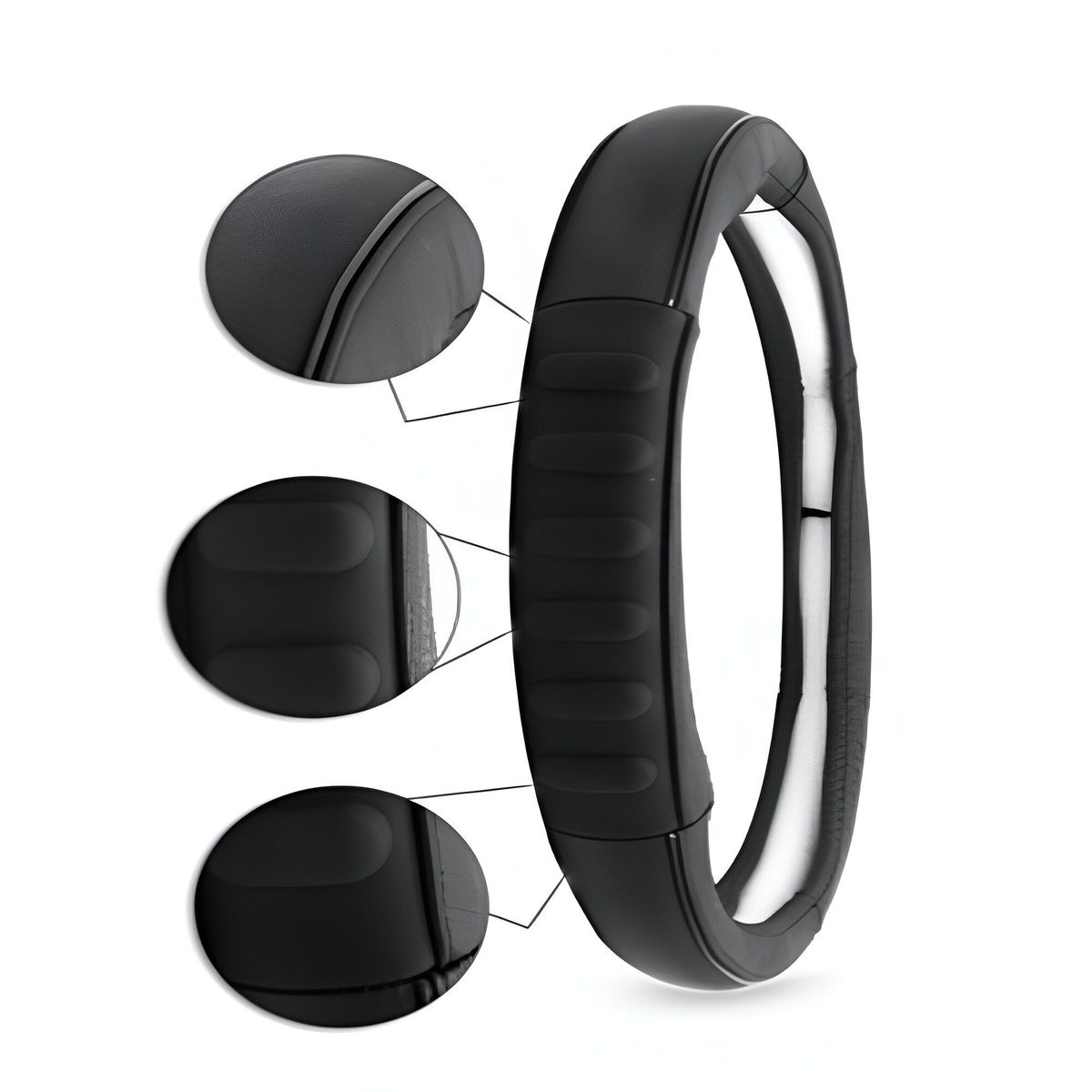 GENERICO - Funda Forro De Timon en Cuero Diseño Exclusivo