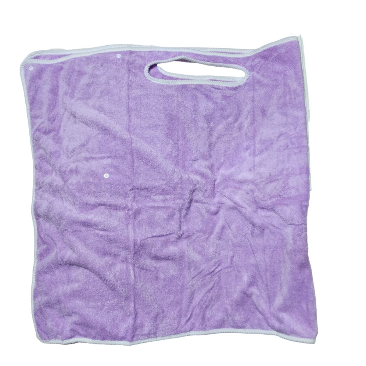 GENERICO - Toalla Bata de baño suave de microfibra Morado - 66 x 135 CM