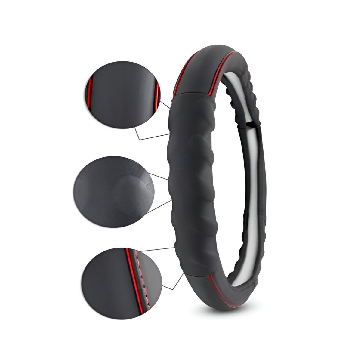 GENERICO - Funda Forro De Timon en Cuero Diseño Exclusivo