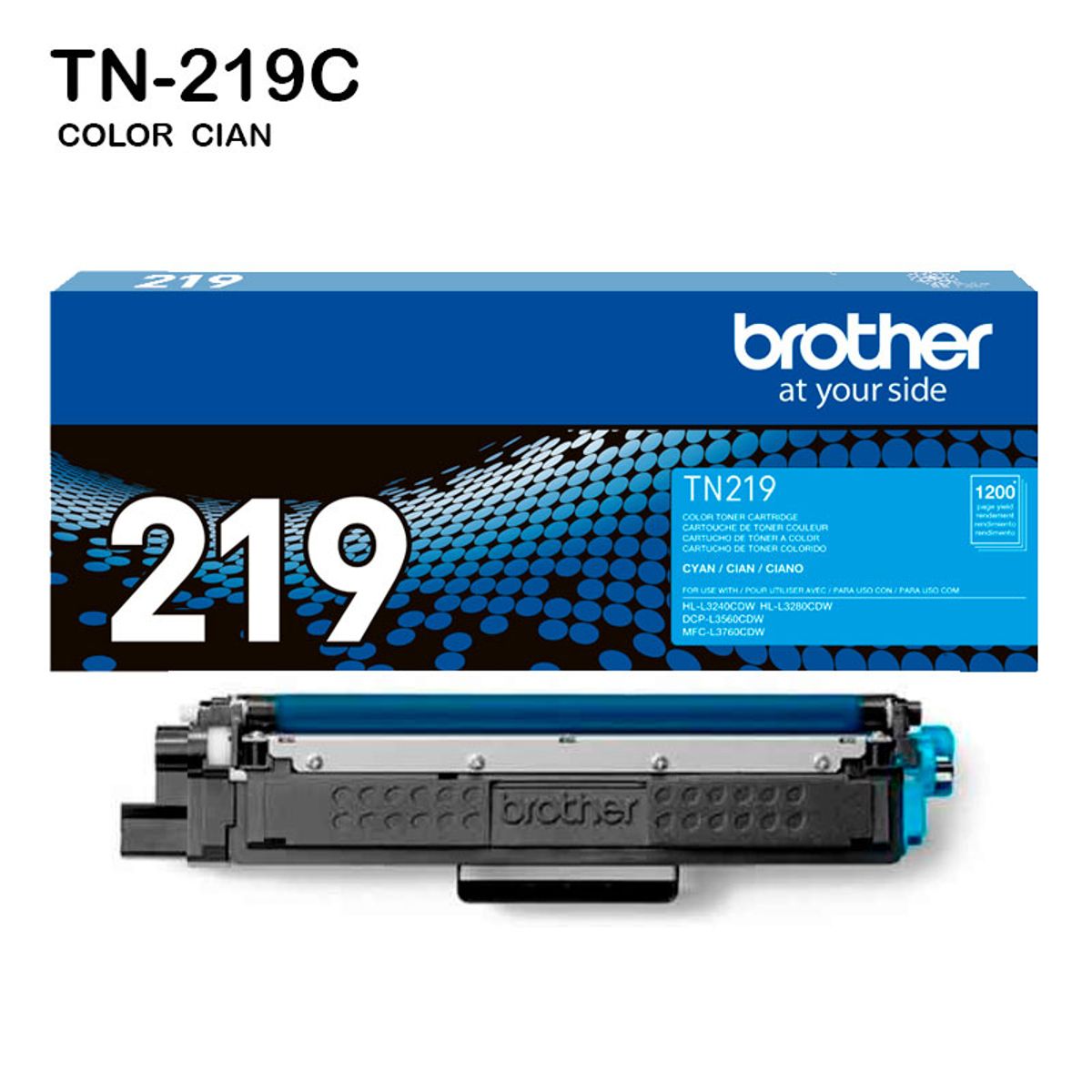 BROTHER - Toner Brother TN-219 Cian Original 1200pag. TN 219
