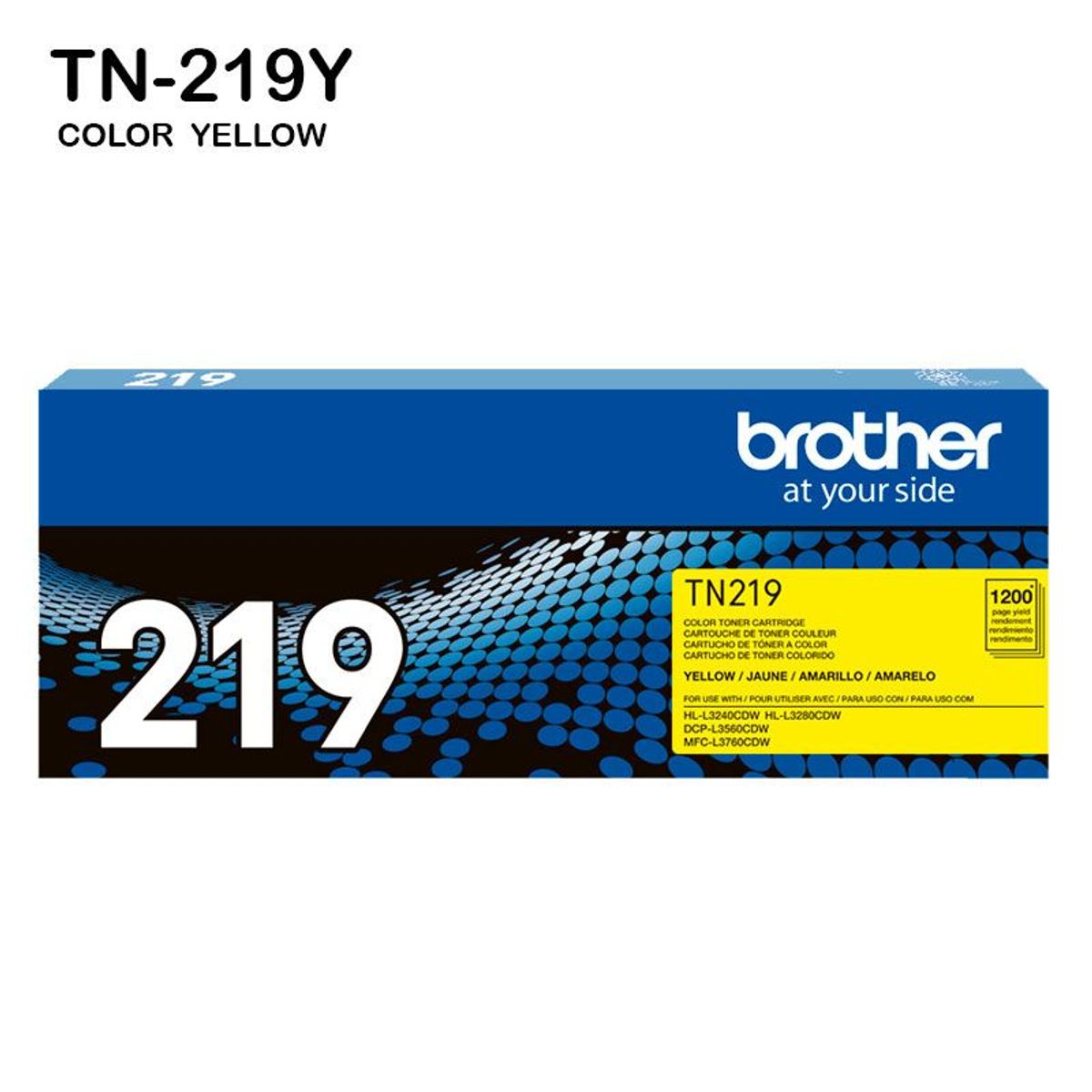 BROTHER - Toner Brother TN-219 Yellow Original 1200 pag TN 219