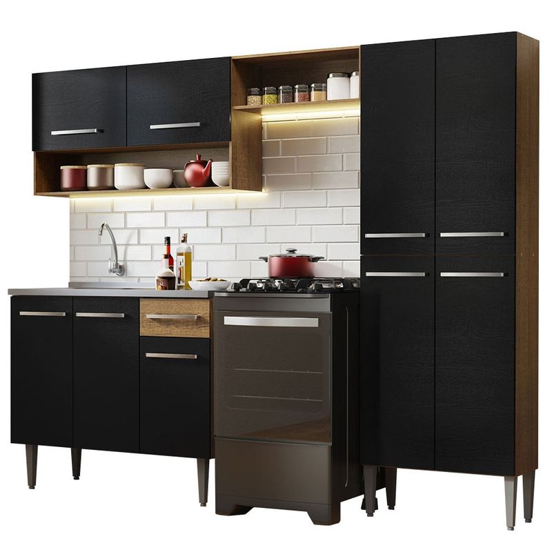 MADESA - Mueble de Cocina Integral Emilly 229 cm - Con Lavadero 10