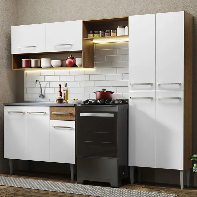 MADESA - Mueble de Cocina Integral Emilly 229 cm - Con Lavadero 10