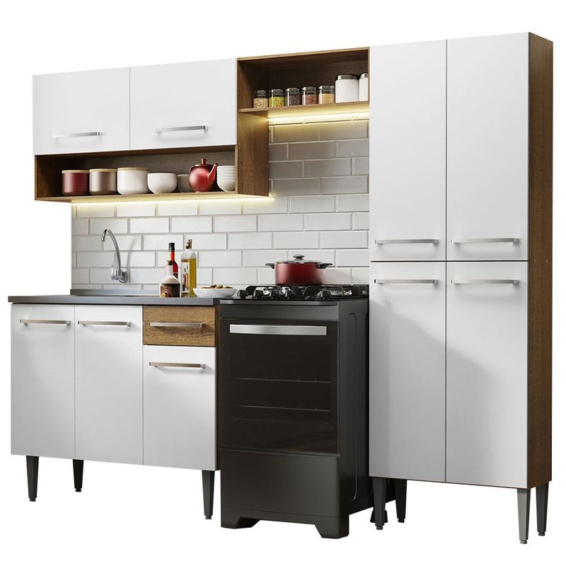 MADESA - Mueble de Cocina Integral Emilly 229 cm - Con Lavadero 10