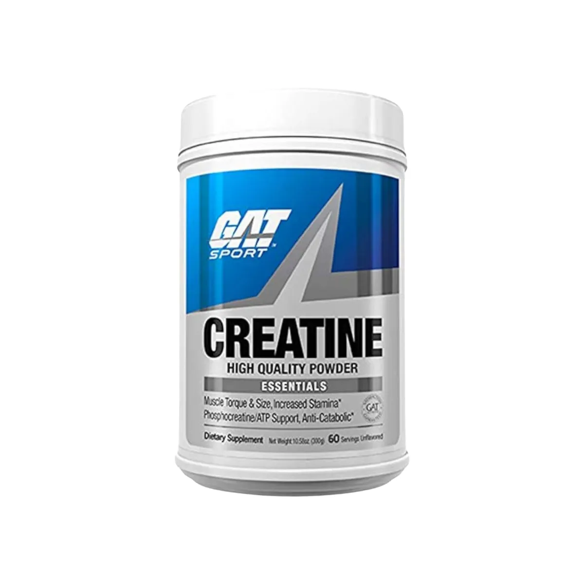 GAT - Creatina Monohidratada 300gr Gat sport EEUU